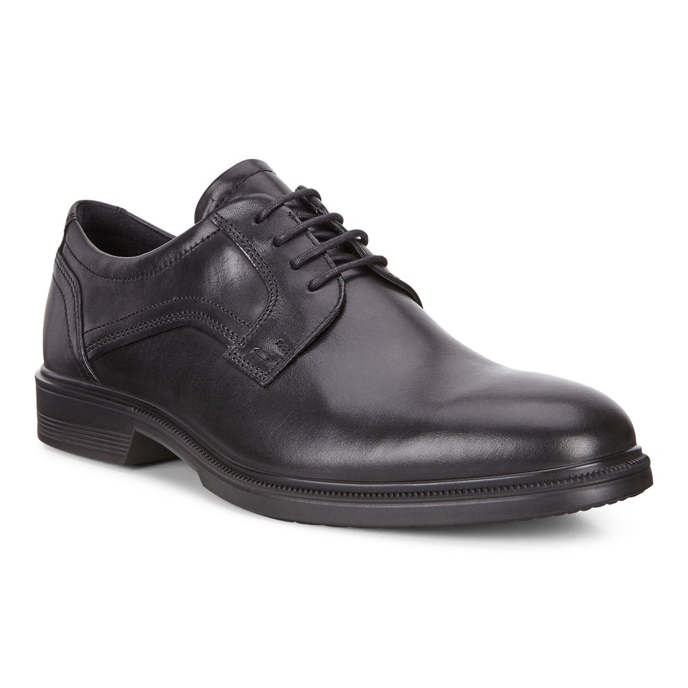 Zapatos De Vestir Hombre - ECCO Lisbon Plain Toe Tie - Negros - ZKP693517